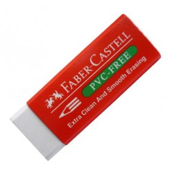 BORRADOR PVC GRANDE BLANCO LAPIZ FABER-CASTELL