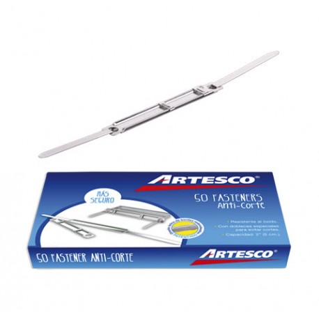 FASTENER ANTICORTES 50 UNIDADES ARTESCO