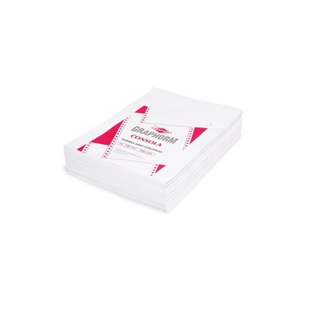 PAPEL CONTINUO CONSOLA 75GRS 9 7/8" X 11 X 1 X 500 UNIDADES GRAPHOS